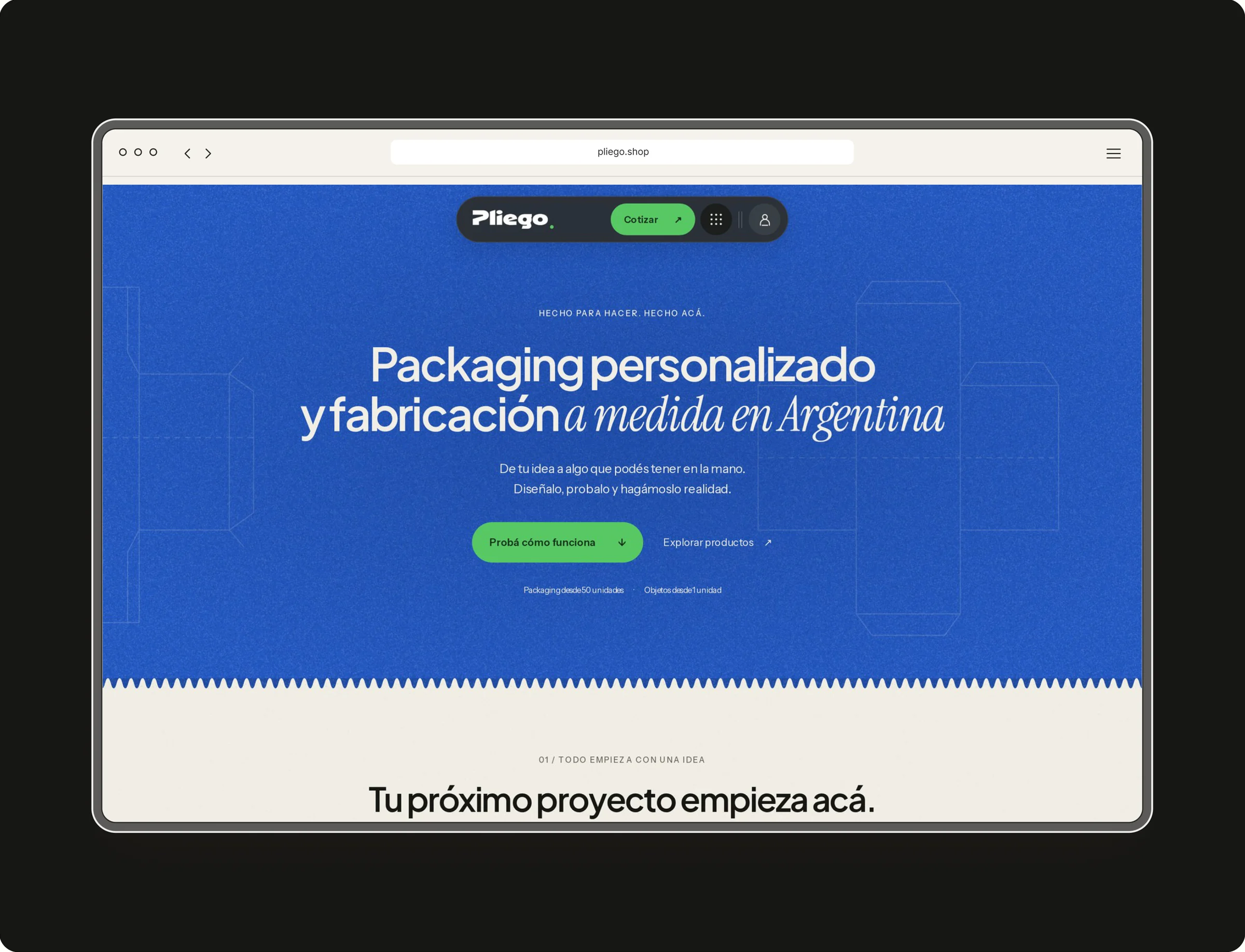 Pliego cover
